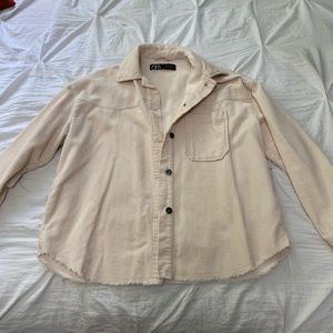 ZARA Corduroy Overshirt